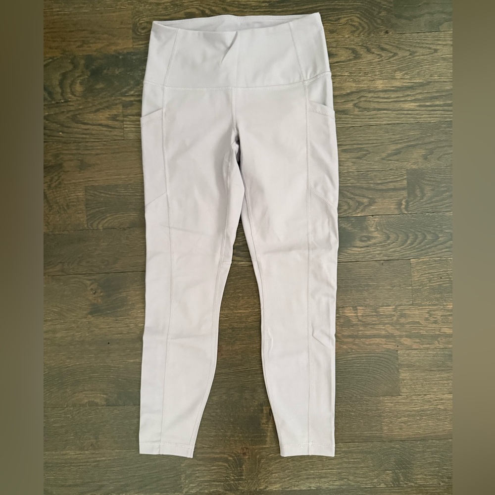 Yogalicious Women's Greyish/Purple Leggings